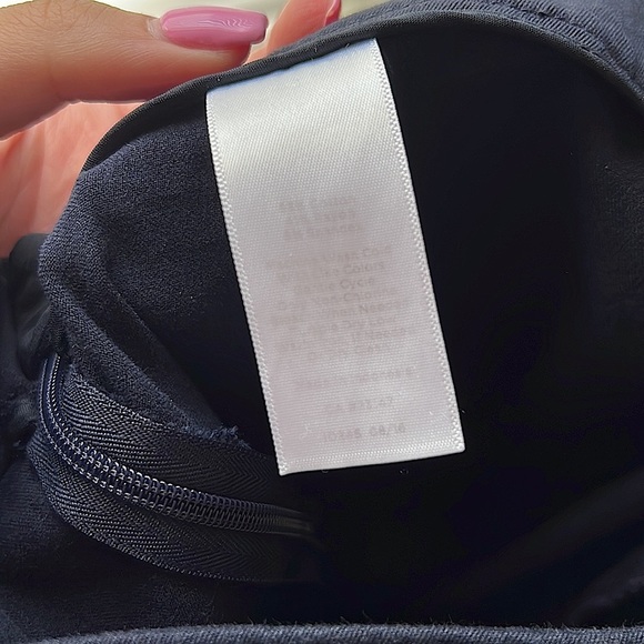 Talbots Chatham Ankle Pants Curvy Fit Navy Blue Pants - Picture 8 of 14